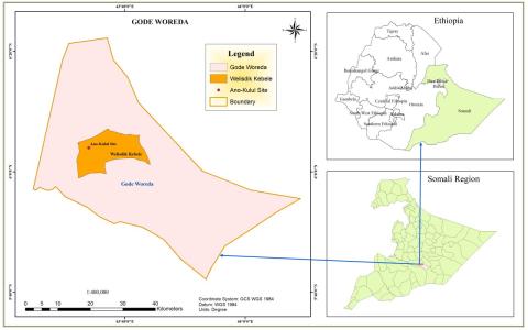 Gode district Ano-kulul in Somali Region